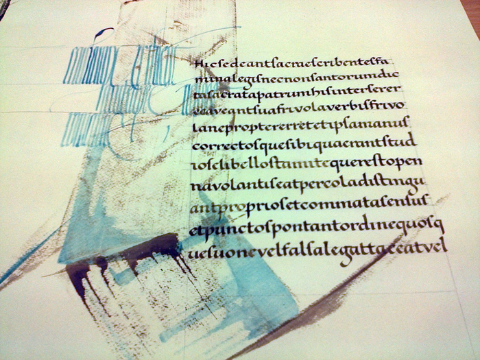 Современная трактовка исторических форм письма