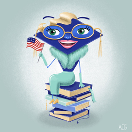 Бренд персонаж веселая миссис Шапочка