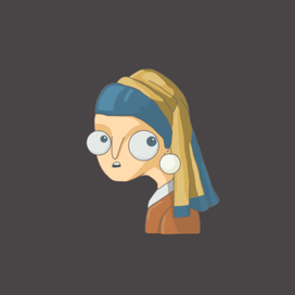 Интерпретация картины "Девушка с жемчужной сережкой"