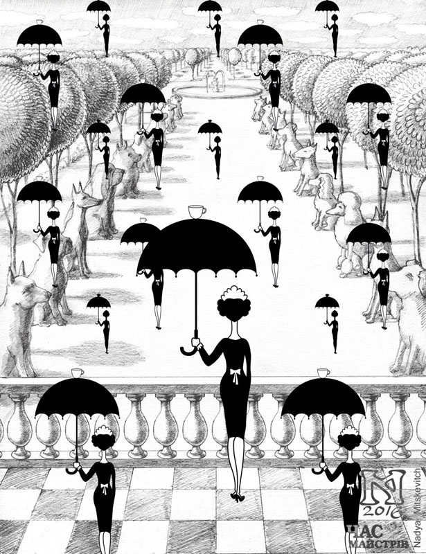 Иллюстрация к повести Джеймса Крюса "Тим Талер, или проданный смех".