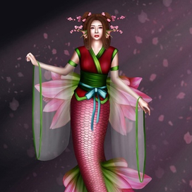 Конкурс 2022 Май - #MermaySeasons Русалка Весны