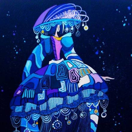  Костюмированный образ "Медуза"