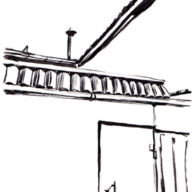 Дворик в Судаке