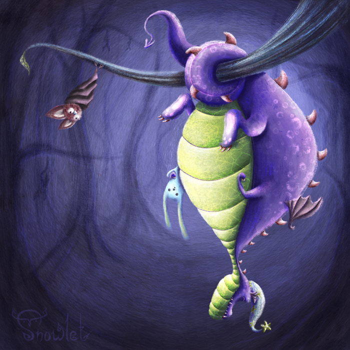 Спящий дракоша