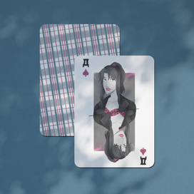 Колода карт по проекту "Плохо там где я" в стиле 90 ых