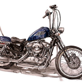 Кастомный мотоцикл Harley-Davidson Sportster 