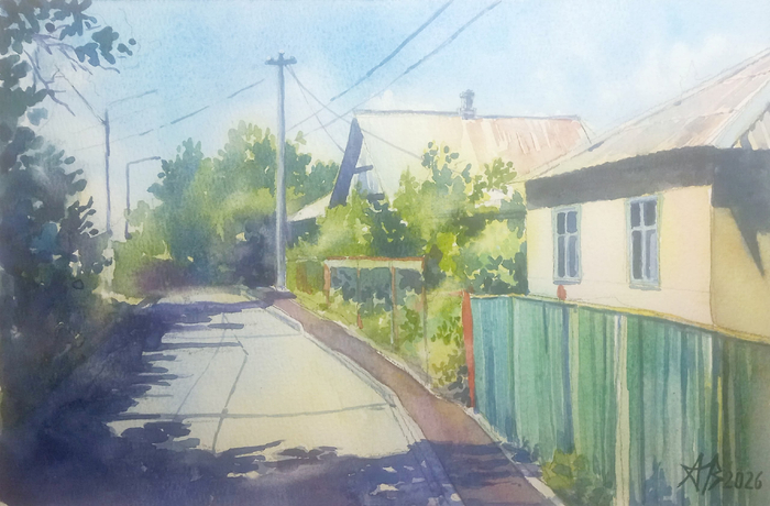 Летнее утро в станице Старочеркасской