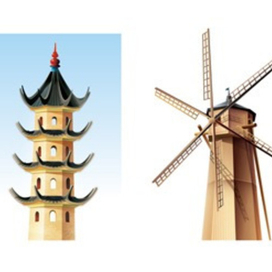 Башня и мельница