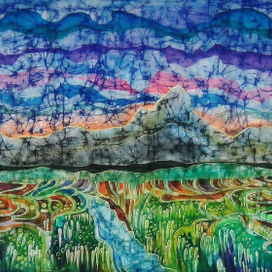 Психоделический пейзажик 