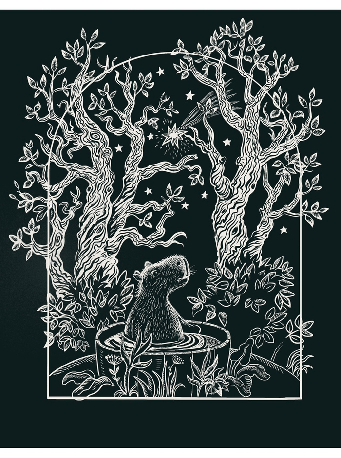 Капибара мечтательница