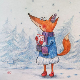 Лисичка в шубке