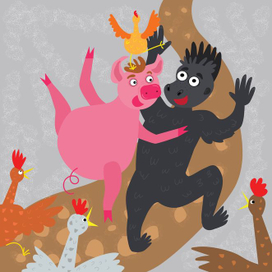 Путешествия с друзьями под веселые песни