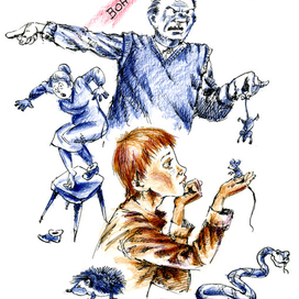 Рисунок для детского журнала