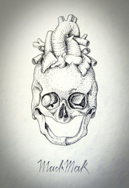 череп-сердце