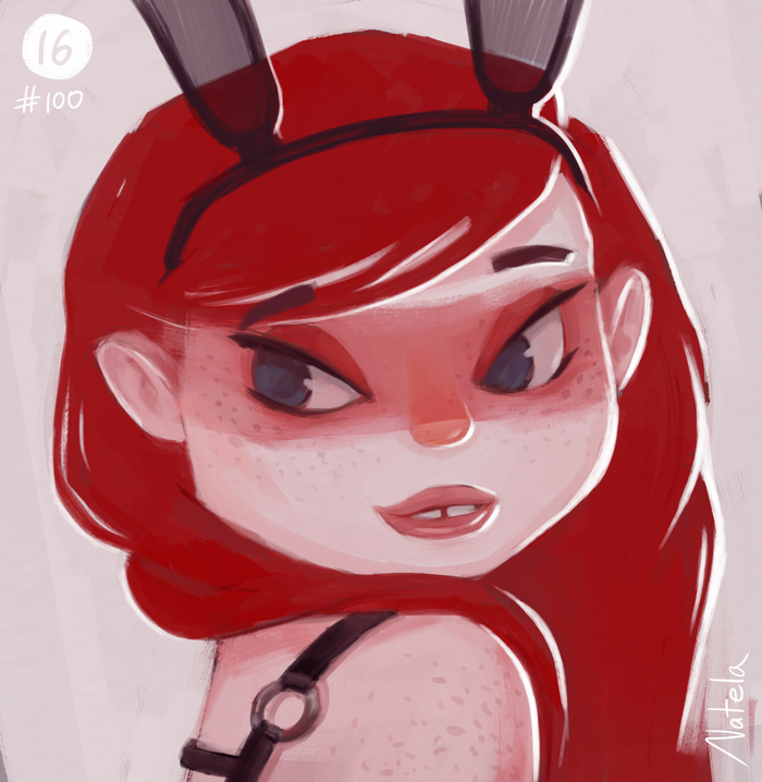 Красная мадам) #day16 (16/100)