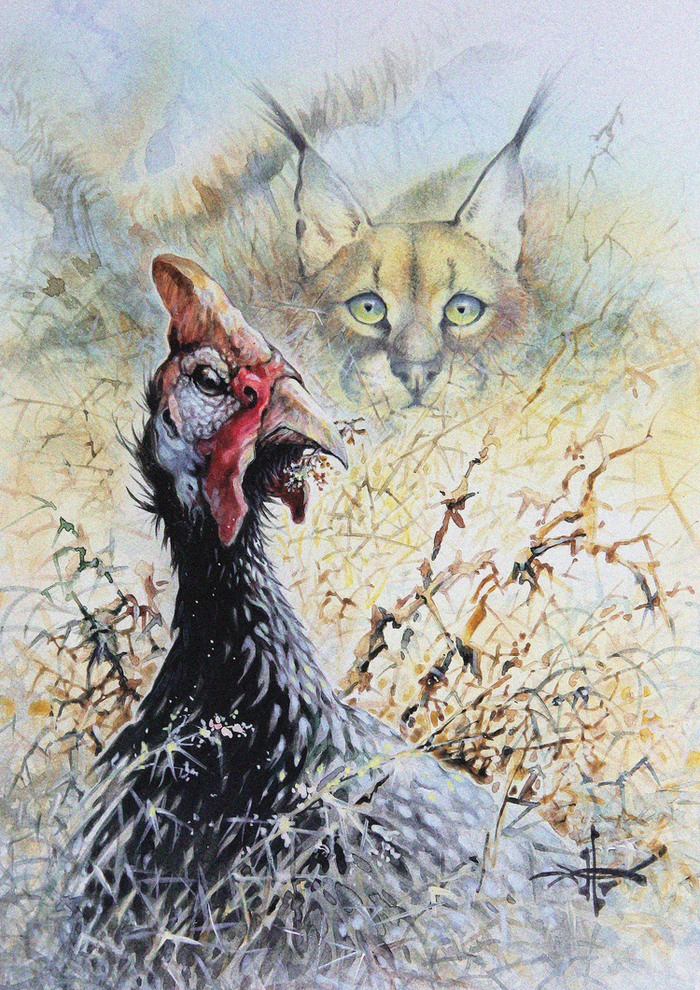 Крашеная курица. Любимаяааа.....!!!