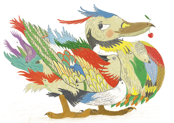 птичка в птичке