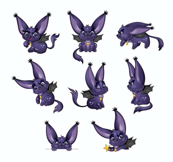 Персонаж для детского учебного пособия