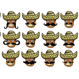 примерка усов