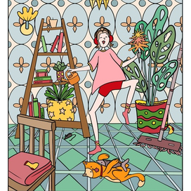 Раскраска для уставших людей. Часть5