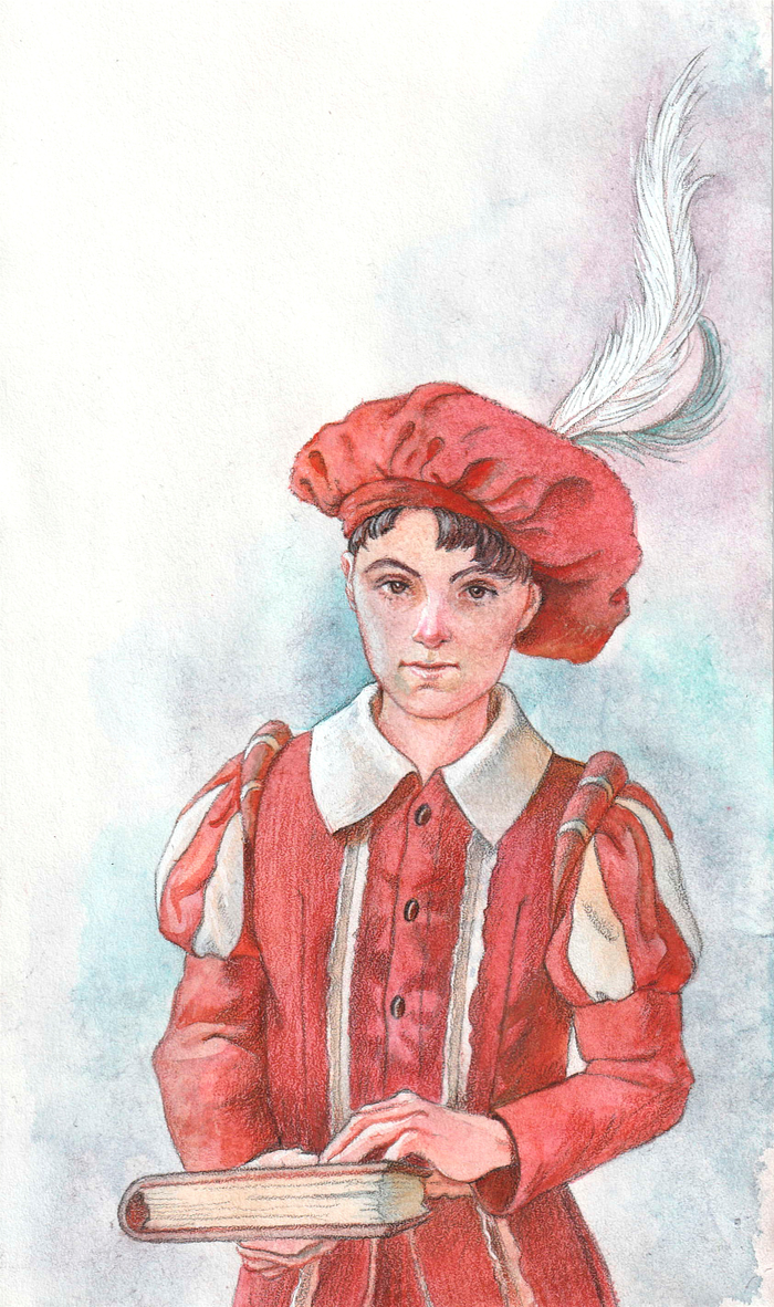 Иллюстрация к роману М. Твена "Янки при дворе короля Артура"