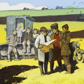 иллюстрация в село Калинино