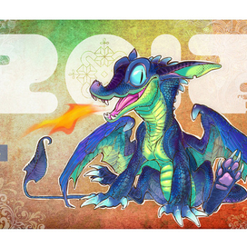 новогодний дракончик