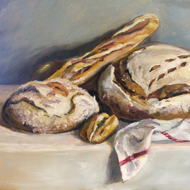 натюрморт с хлебом