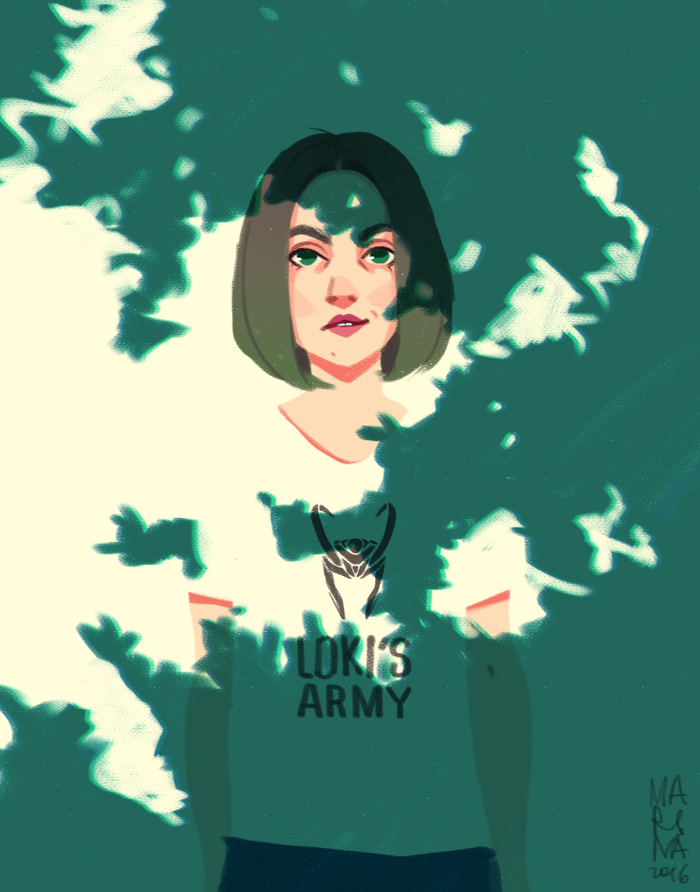 автопортрет