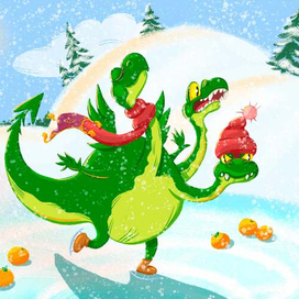 Змей Горыныч & ковёр-самолёт