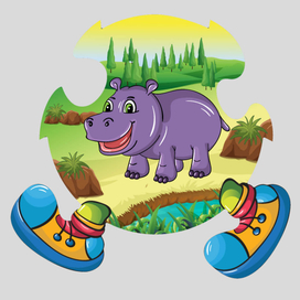 Детская игра "Весёлая гусеница"