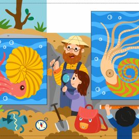 Иллюстрация для детской рабочей тетради