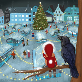 На Рождественской ярмарке