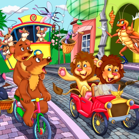 К. Чуковский, "Тараканище"