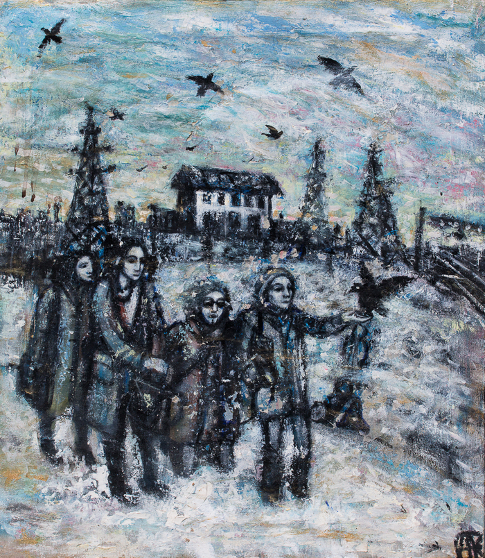 на снежных окраинах