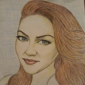 голубоглазая