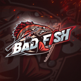 Логотип "BADFISH"