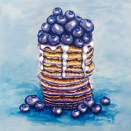 Акварельные сладости