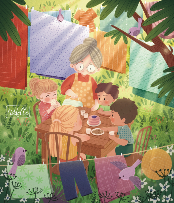 Лето у бабушки