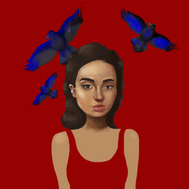 Неоновые вороны