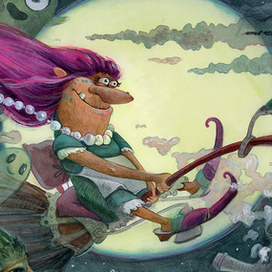 Ночная прогулка.