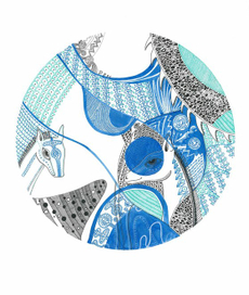 Поле в сумерках