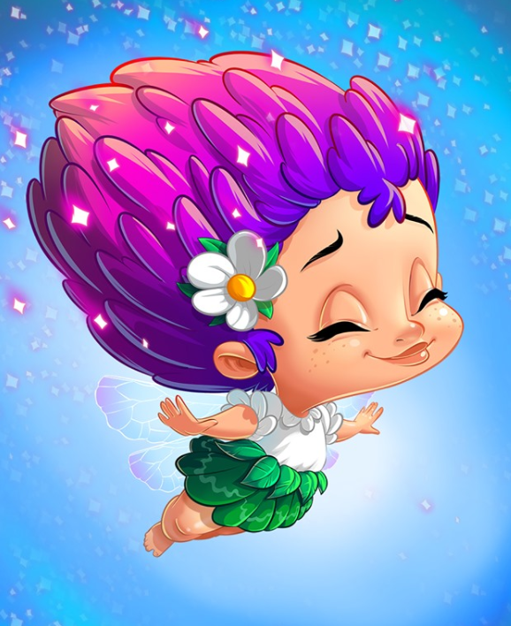  Цветочная фея Клеверок ,Flower Fairy