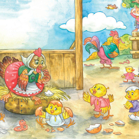 СКАЗКИ ЛЬВА ТОЛСТОГО. Наседка