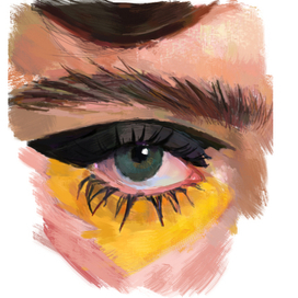 eye painting