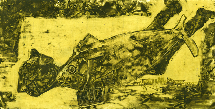 Полет с другом рыбой