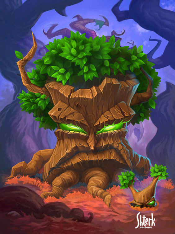 Злобное дерево. Арт