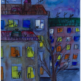 соседские окна