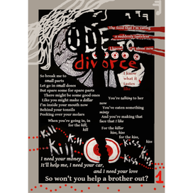 Иллюстрация к песне Регины Спектор "Ode to divorce"