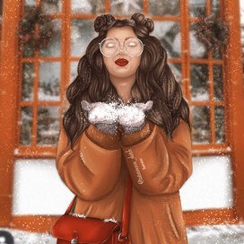 Снежная леди